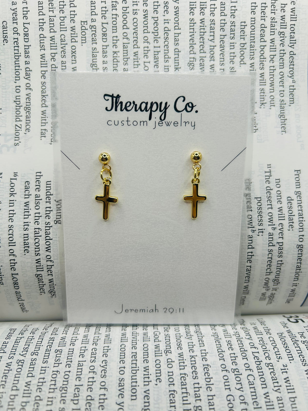 Cross Earrings